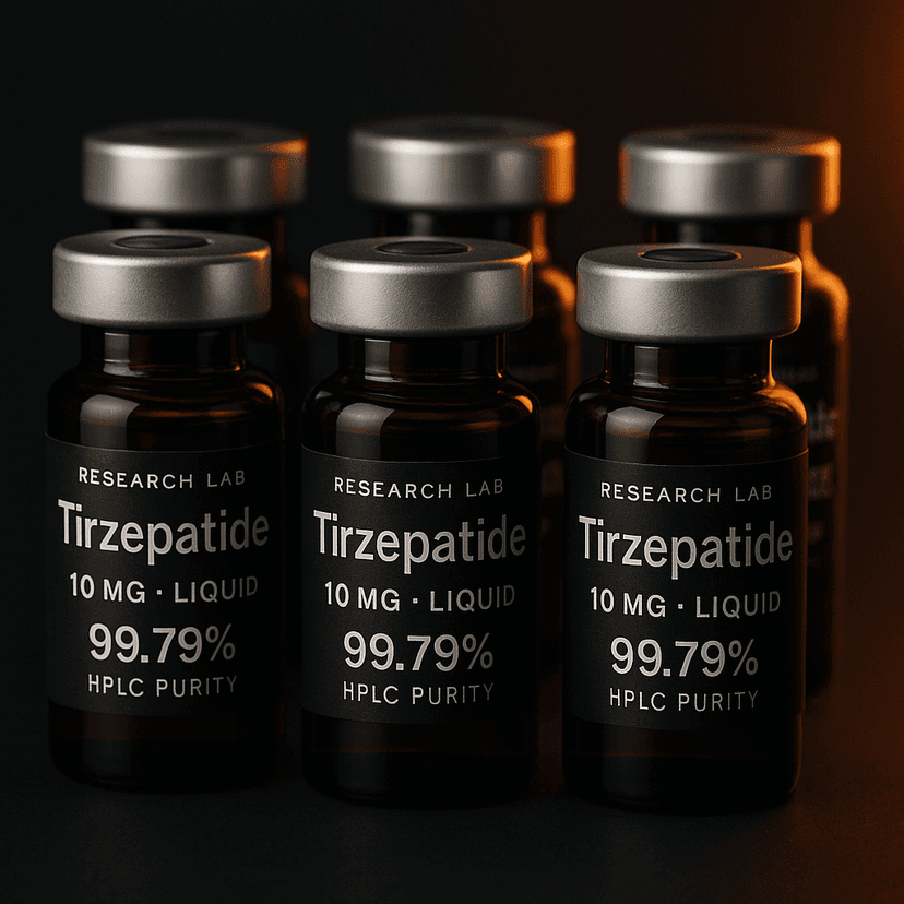 Six Tirzepatide vials