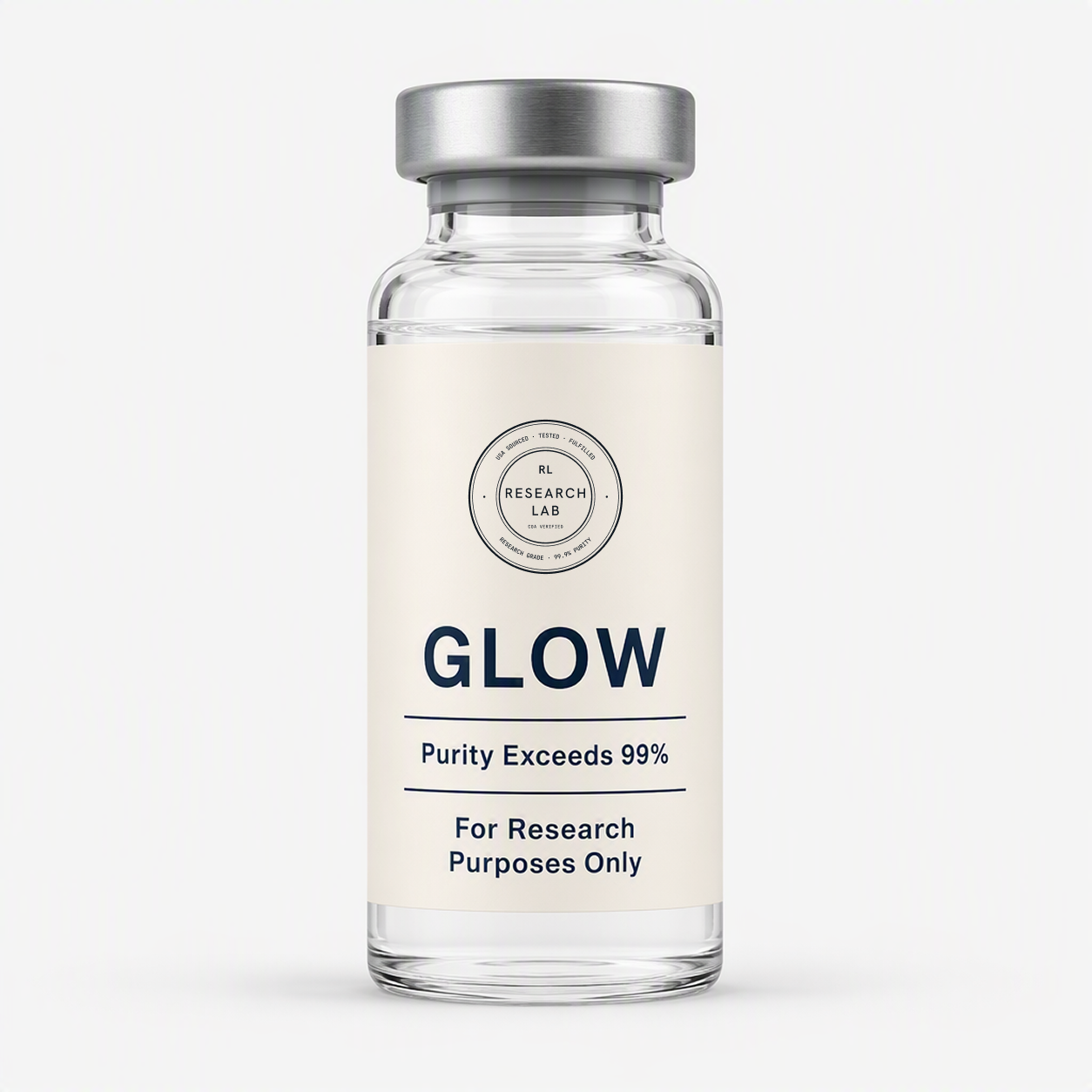 GLOW GHK-Cu BPC-157 TB-500 laboratory research blend